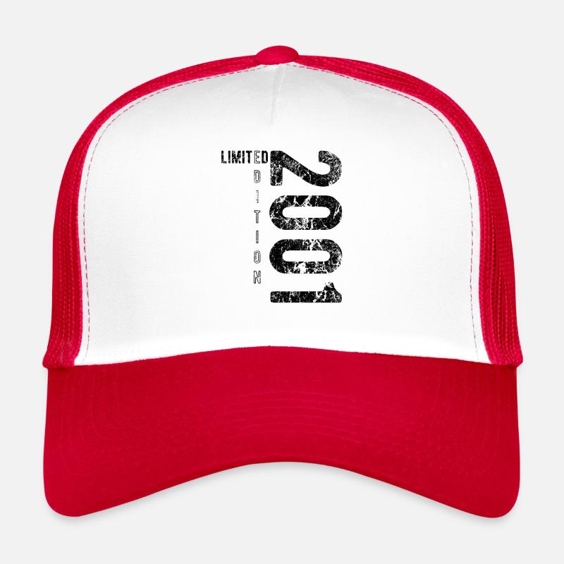 Édition Limitée 2001 Anniversaire Vintage 2001 Casquette trucker 