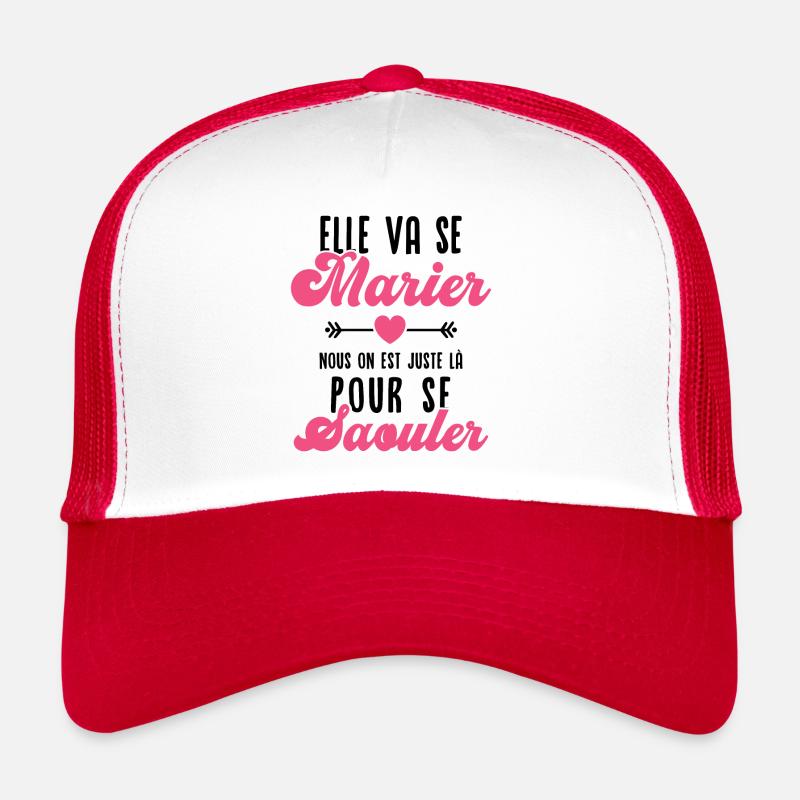 Elle va se marier Casquette trucker 