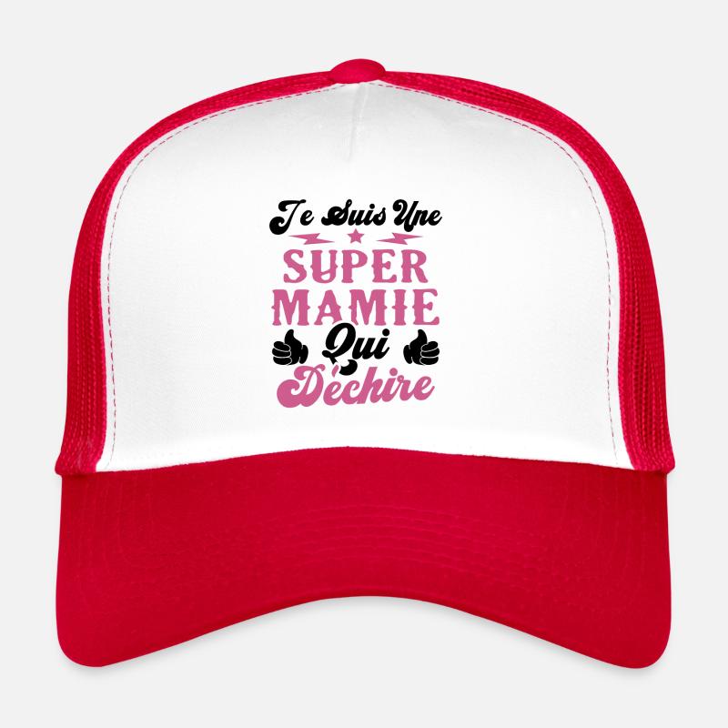 Je suis une super Mamie qui déchire Casquette trucker 