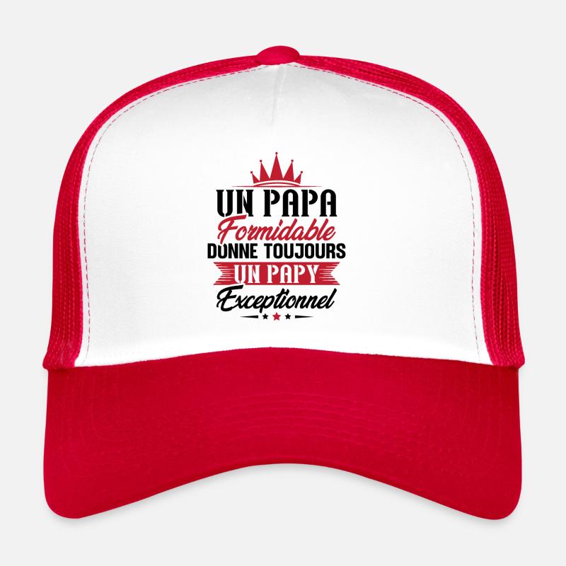 Cadeau pour grand-père - Un papy exceptionnel Casquette trucker 