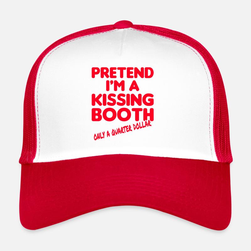 Faire semblant d’être une cabine de baiser baiser baiser Casquette trucker 