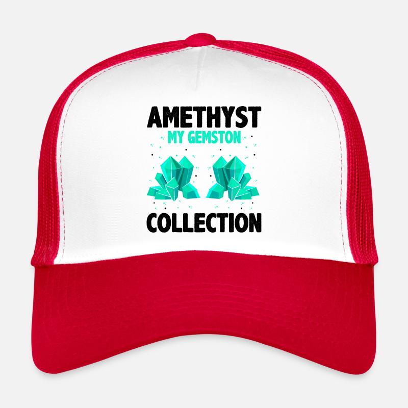 Recherche sur les roches et conception de roches à quartz Casquette trucker 