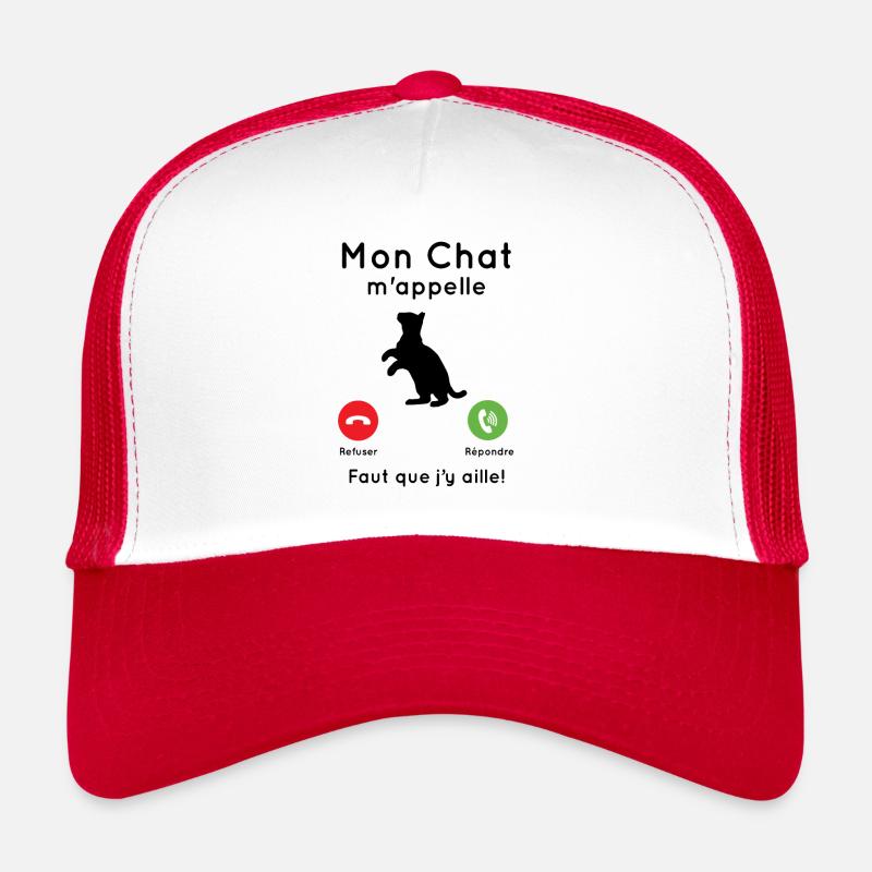 Mon chat m'appelle Casquette trucker 
