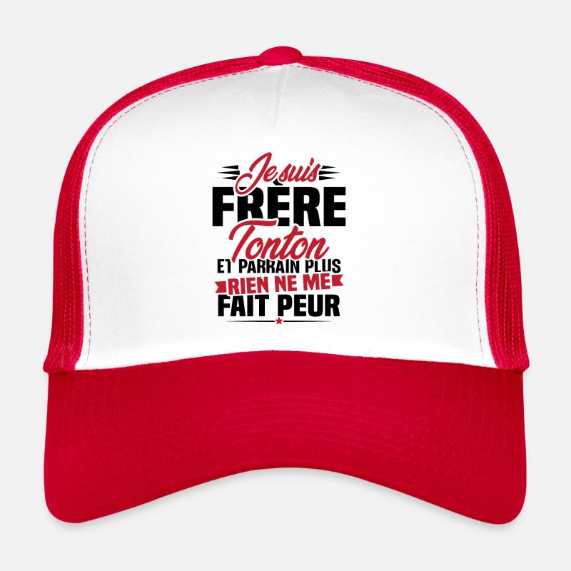 Je suis frere tonton et Parrain Casquette trucker 