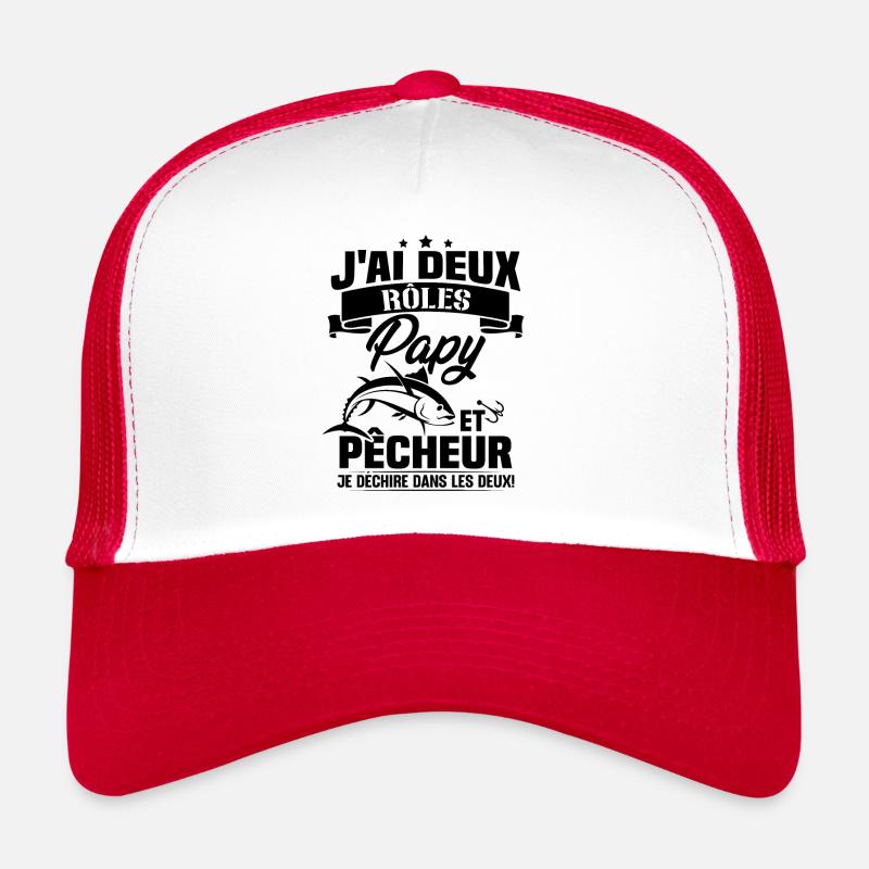 Papy Et pêcheur Casquette trucker 