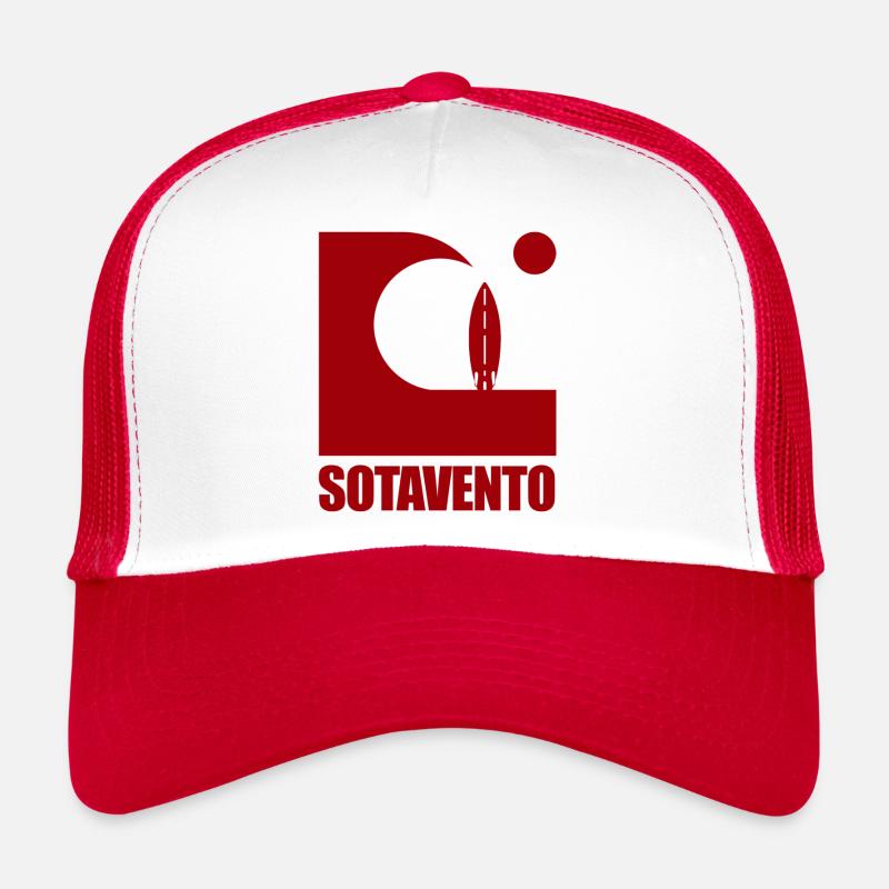 Sotavento Vague Planche de surf Espagne Casquette trucker 