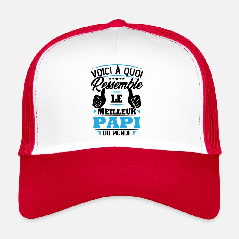 Voici à quoi ressemble le meilleur papi du monde Casquette trucker 