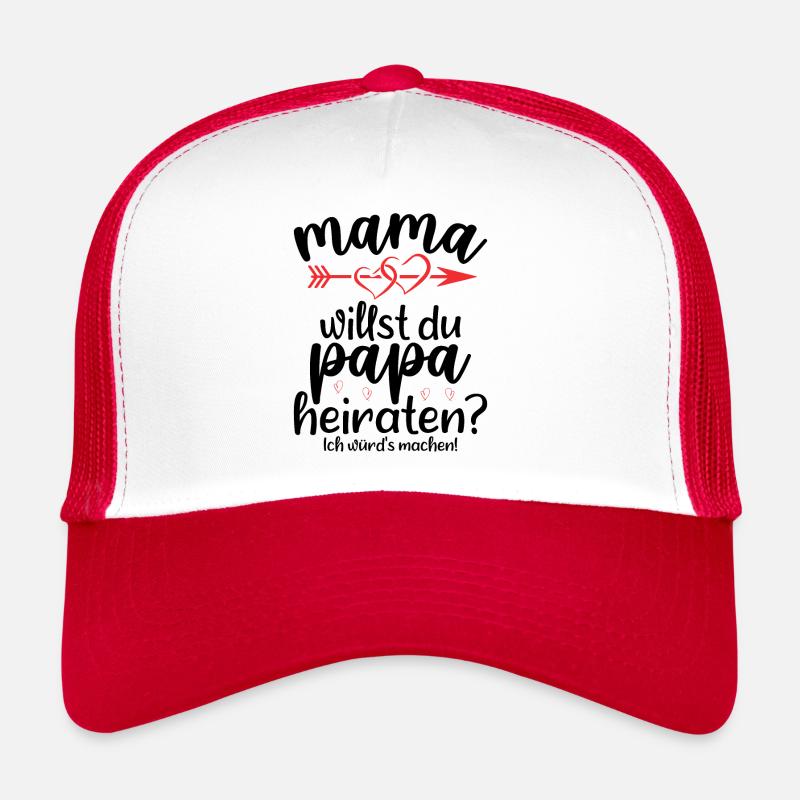 Wenn Sie Hinter Dir Stehen Trucker Cap