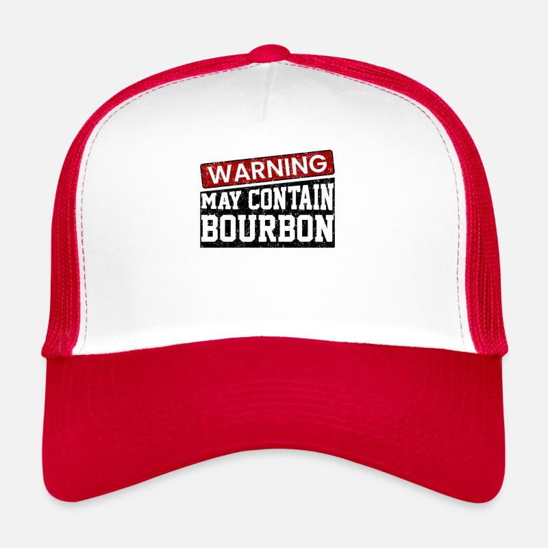 Warnung kann Bourbon enthalten Trucker Cap