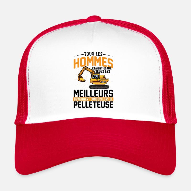Les meilleurs deviennent conducteurs de pelleteuse Casquette trucker 