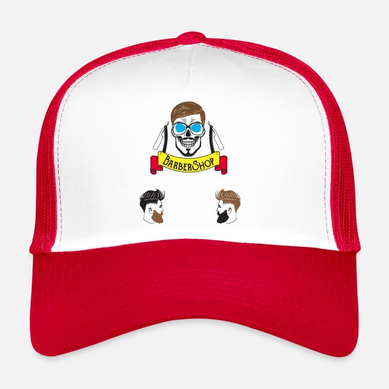 funny, BARBER LIFE Trucker Cap