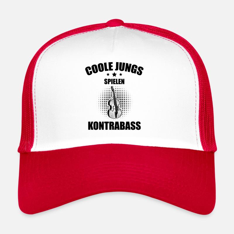 Kontrabass Kontrabassspieler Kontrabassist Trucker Cap