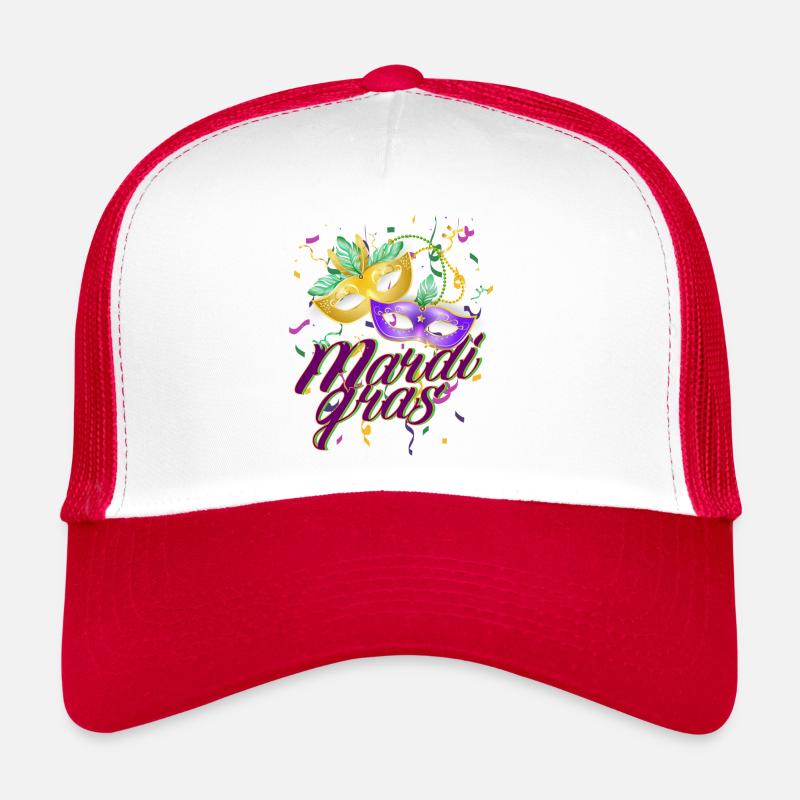 MARDI GRAS CARNIVAL Trucker Cap