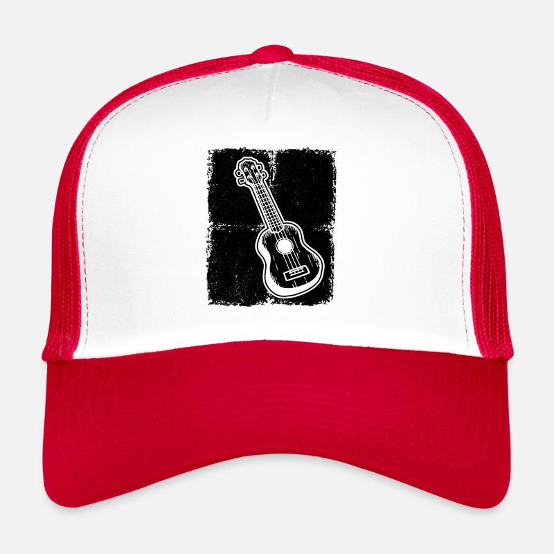 Ukulélé Joueur de ukulélé Ukuléléliste Casquette trucker 