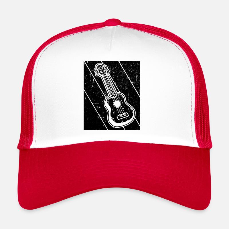 Ukulélé Joueur de ukulélé Ukuléléliste Casquette trucker 