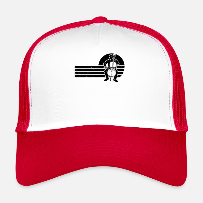 Cello Cellospieler Cellist Trucker Cap