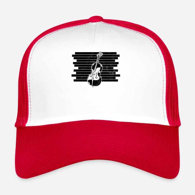 Cello Cellospieler Cellist Trucker Cap