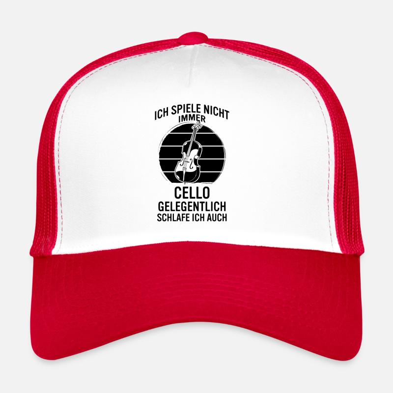 Cello Cellospieler Cellist Trucker Cap
