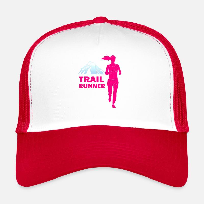 Trail Runner Running Jogging Jogger I Gift Casquette trucker 