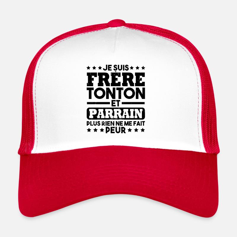 Frère tonton et Parrain Casquette trucker 