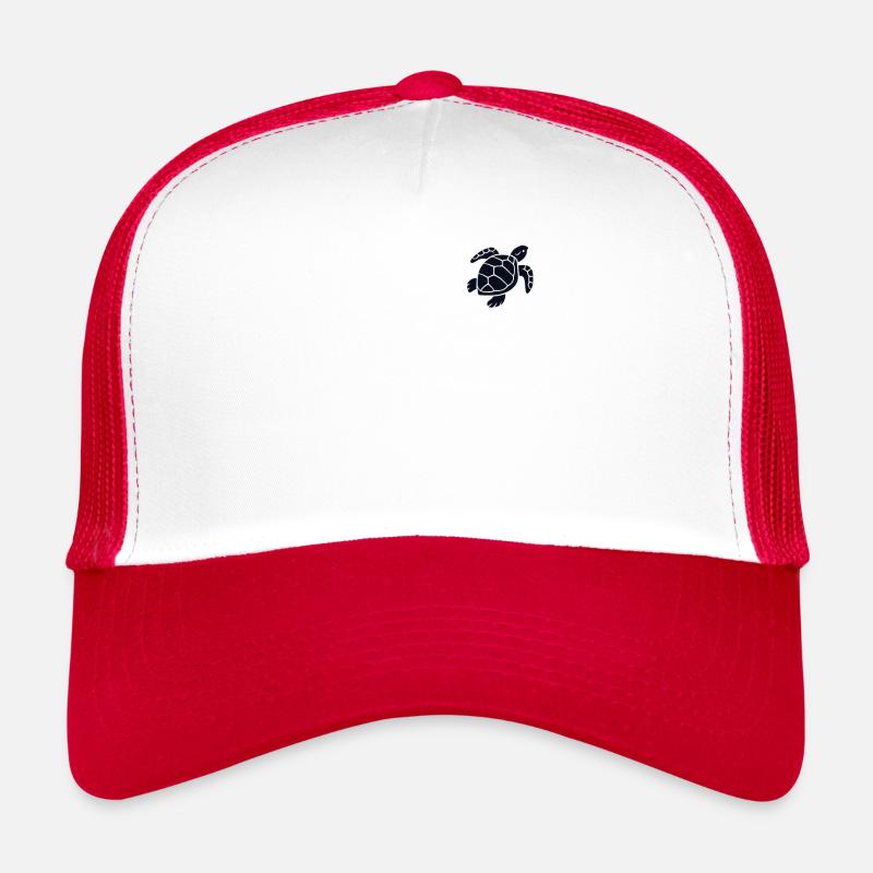 Turtle Logo Emblem Giant Tortoise Turtle Trucker Cap