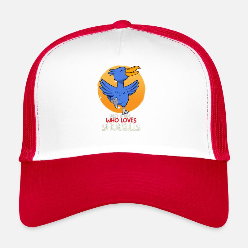 Schuhschnabel Vogel Ornithologe Wald I Geschenk Trucker Cap