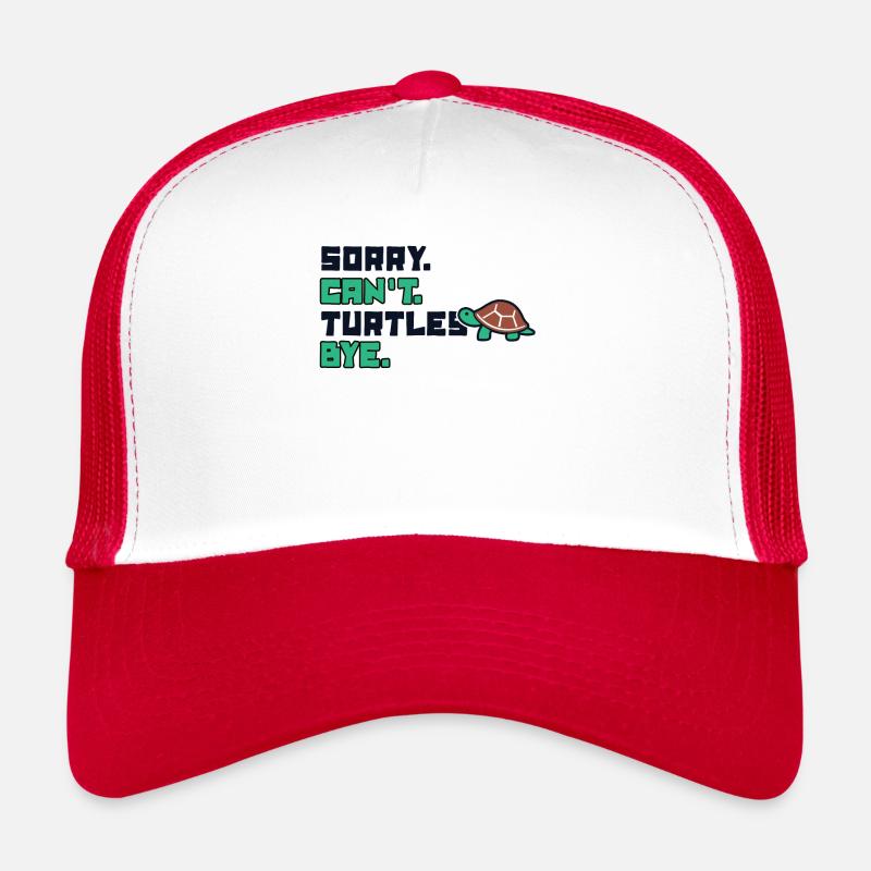 Désolé, les tortues ne peuvent pas bye tortoise Casquette trucker 