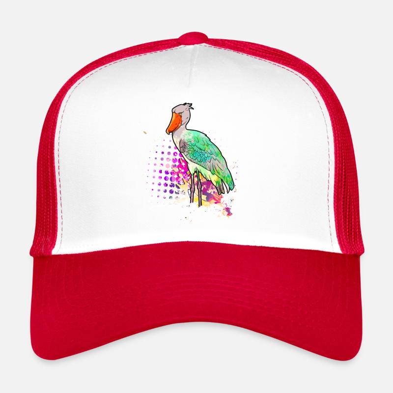 Schuhschnabel Vogel Ornithologe Wald I Geschenk Trucker Cap