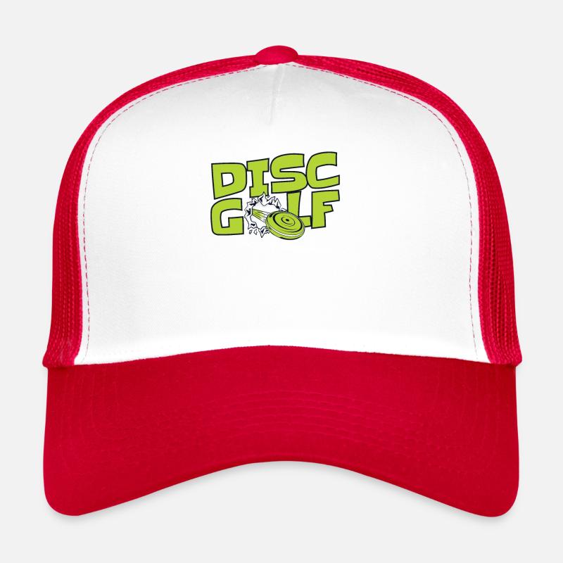 Disc Golf Disc Golfer Frisbee Golf Basket Disc Casquette trucker 