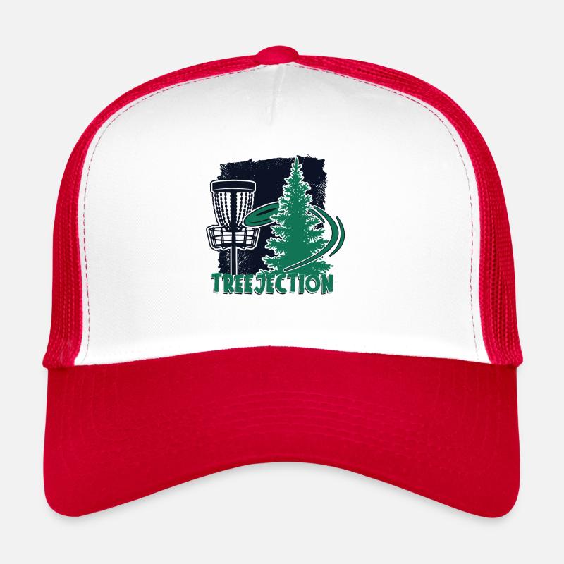 Treejection Basket Disc Golfer Frisbee Golf Casquette trucker 