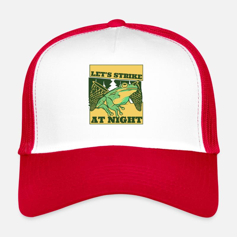 Frappeons la nuit Crapaud Grenouille têtard Casquette trucker 