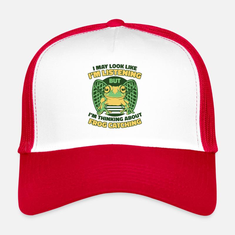 J’ai peut-être l’air d’écouter Toad Tadpole Casquette trucker 