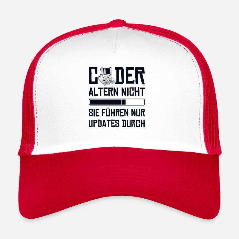 Coder Altern Nicht Developer Softwareingenieur Trucker Cap