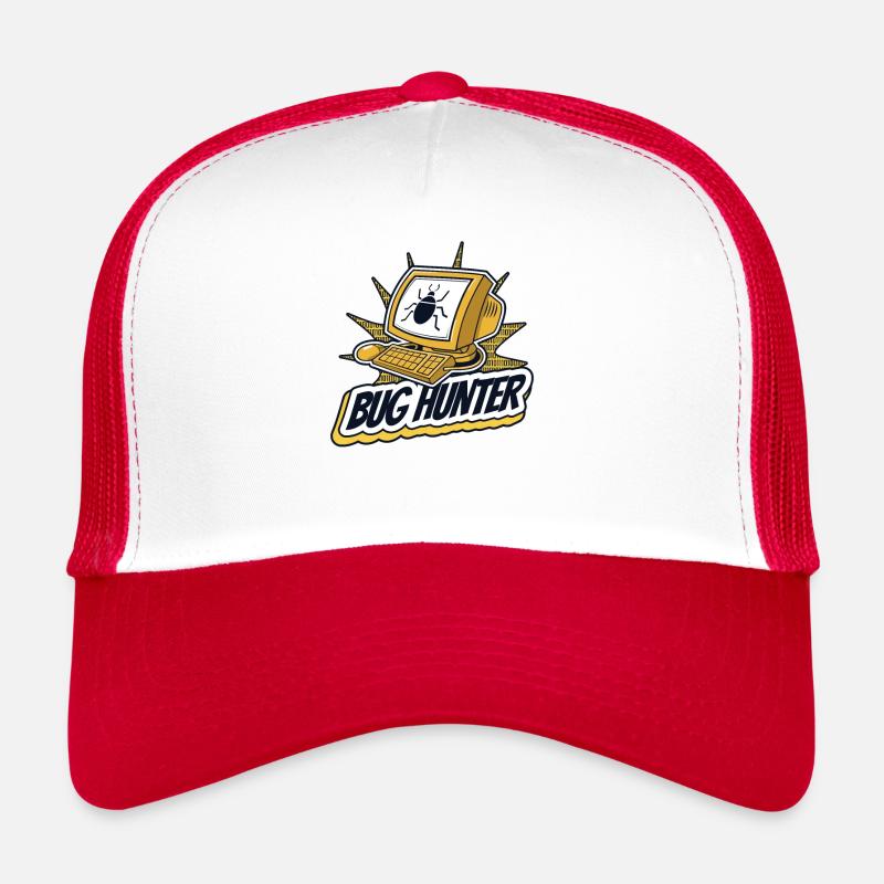 Bug Hunter Ingénieur logiciel Développeur Codeur Casquette trucker 
