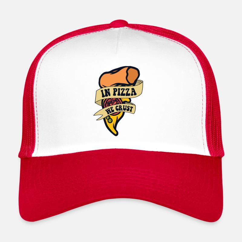 Dans Pizza We Crust Pizza Four Pizza Plateau à pizza Casquette trucker 