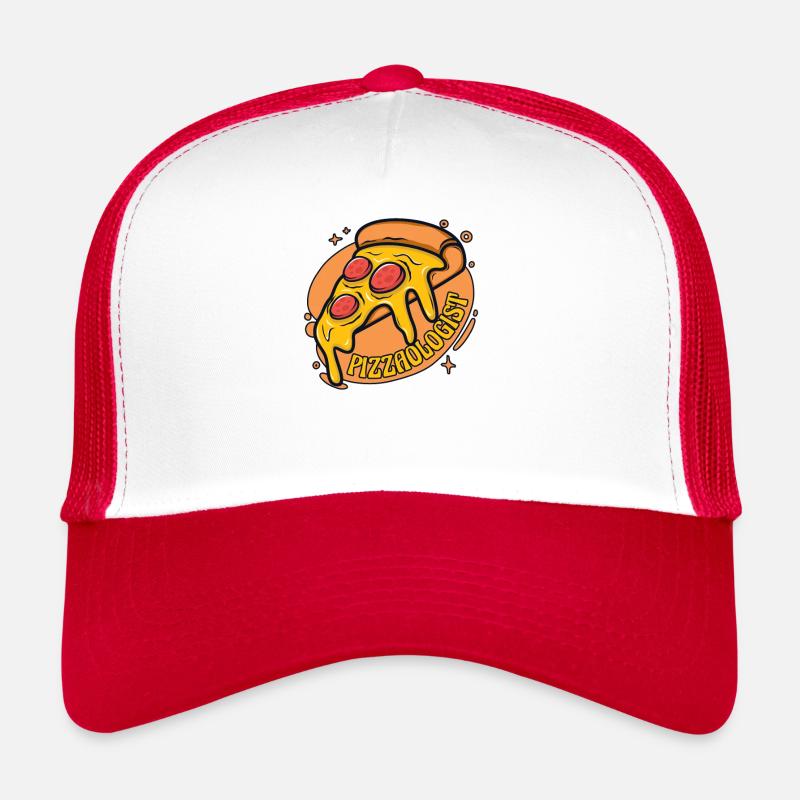 Pizzaologist Pizzablech Pizzaofen Pizza Trucker Cap