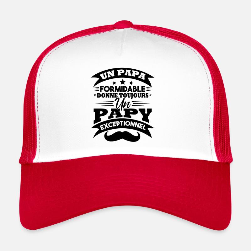 Papa formidable donne toujours papy exceptionnel Casquette trucker 