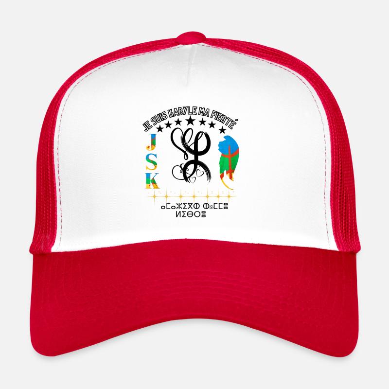 JE SUIS KABYLE MA FIERTÉ Le Printemps berbère Casquette trucker 