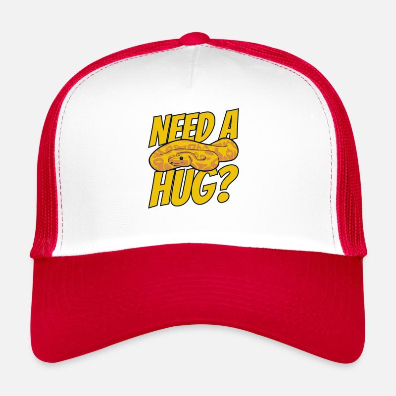 Need A Hug Python Schlange Pythonzüchter Banana Trucker Cap
