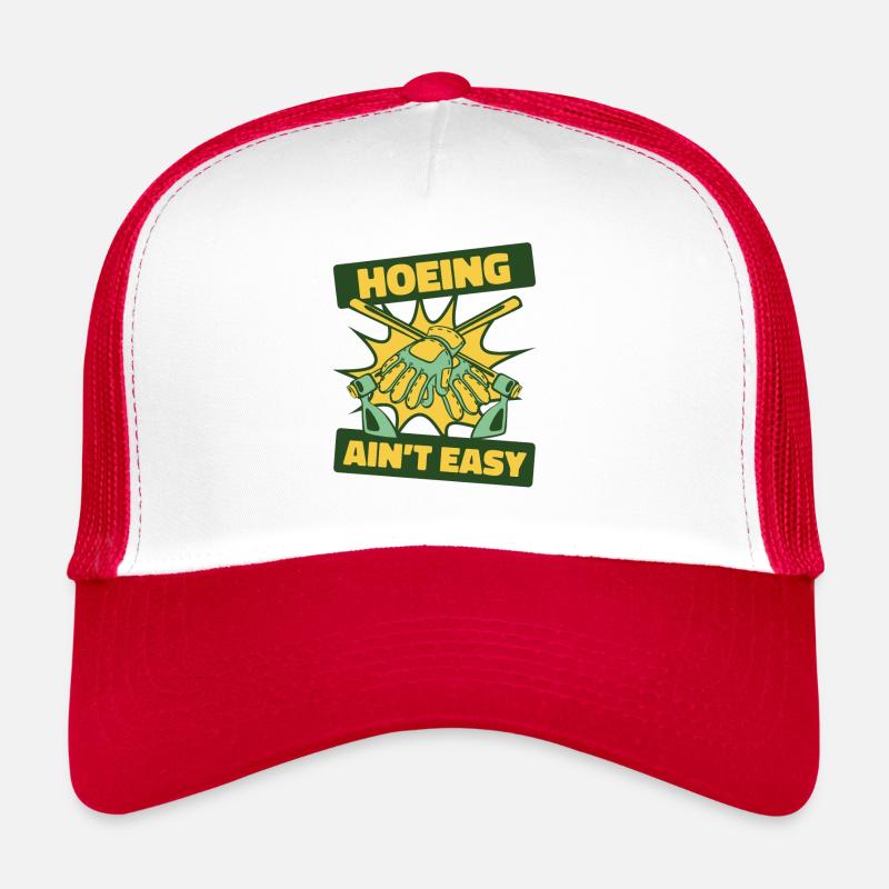 Hoeing Ain’t Easy Allotment Garden Casquette trucker 