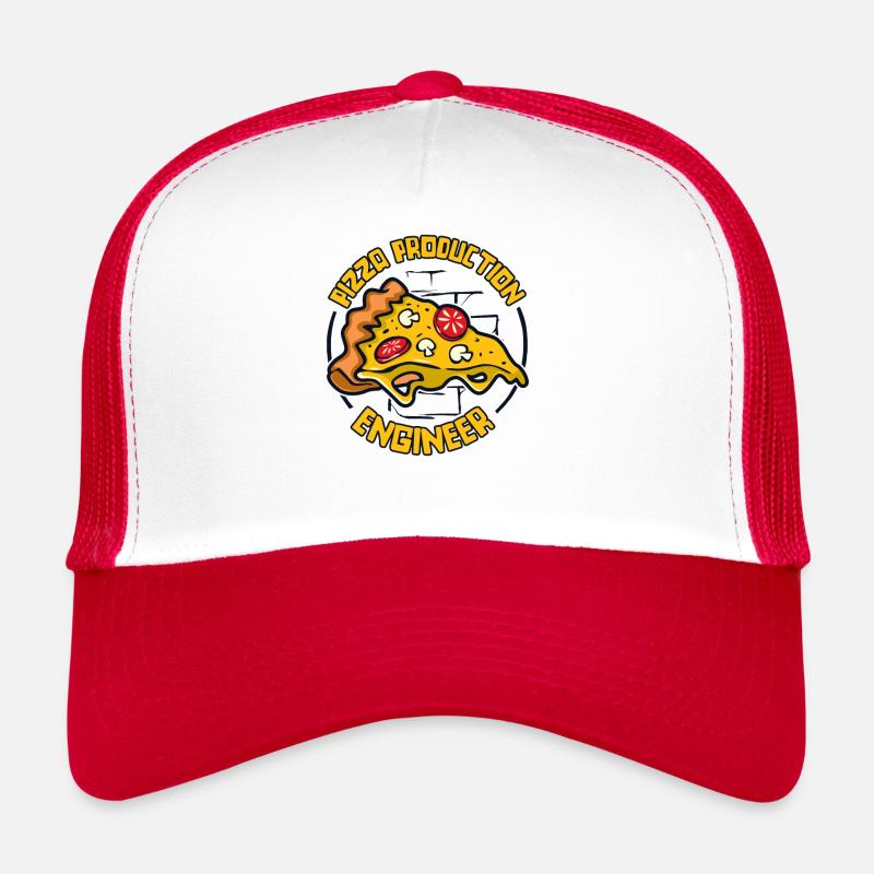 Pizza Production Engineer Pizzablech Pizzaofen Trucker Cap