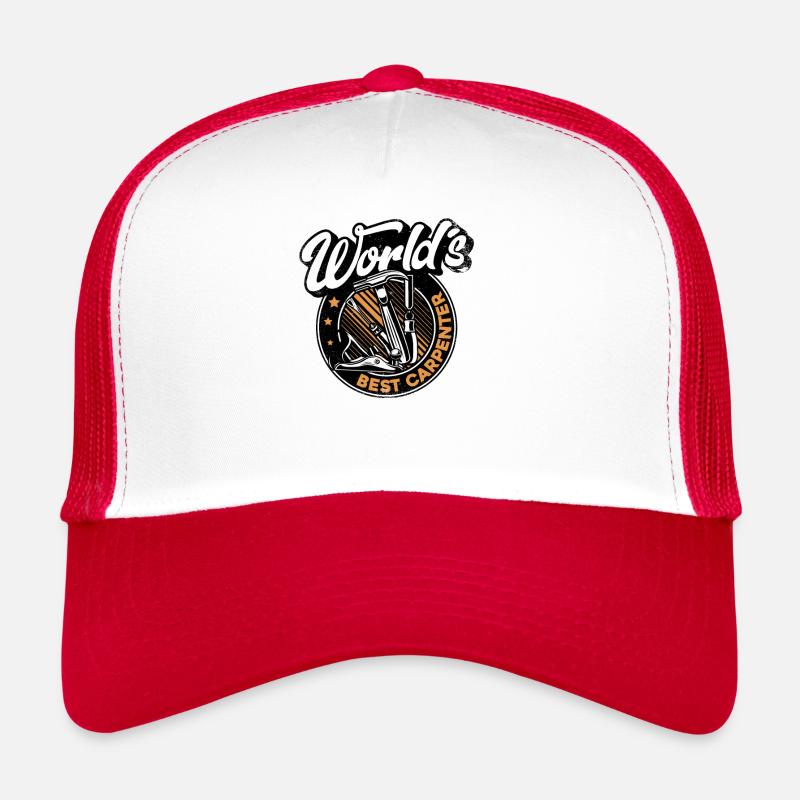 World's Best Carpenter Carpenter Wood Technician Trucker Cap