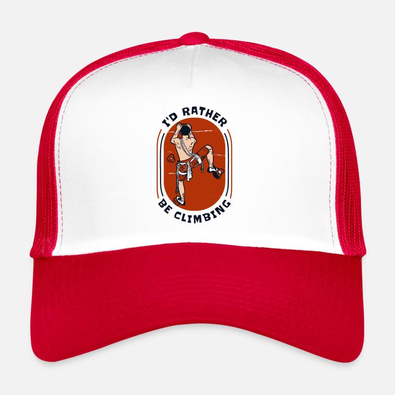 Je préfère grimper de la vitesse d’escalade Casquette trucker 