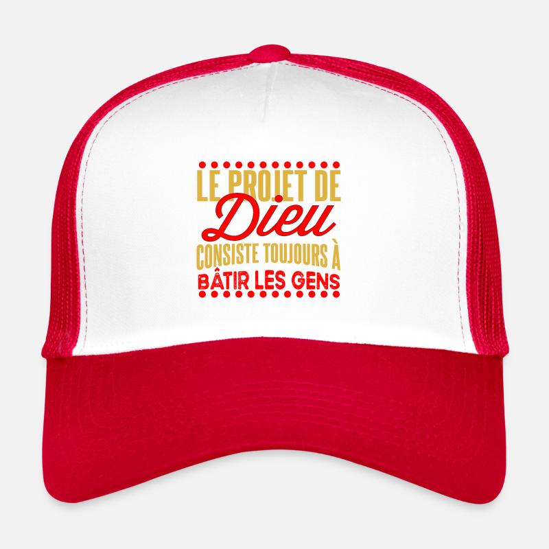 Le projet de Dieu Casquette trucker 