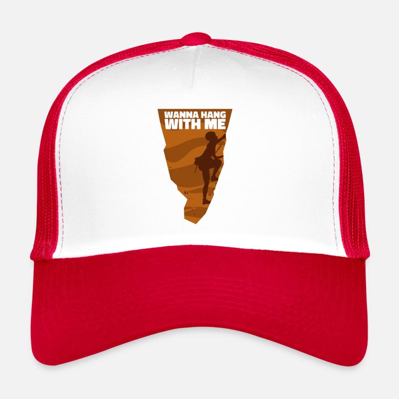Wanna Hang With Me Speedklettern Alpinklettern Trucker Cap