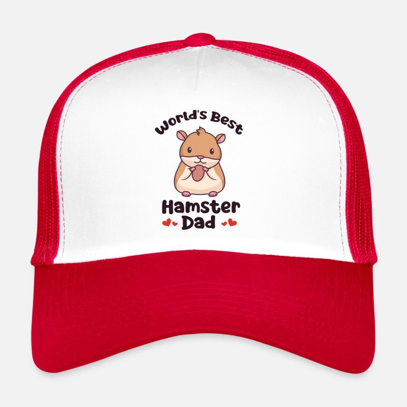Le meilleur père de hamster du monde Hamster d’Europe Hamster doré Casquette trucker 