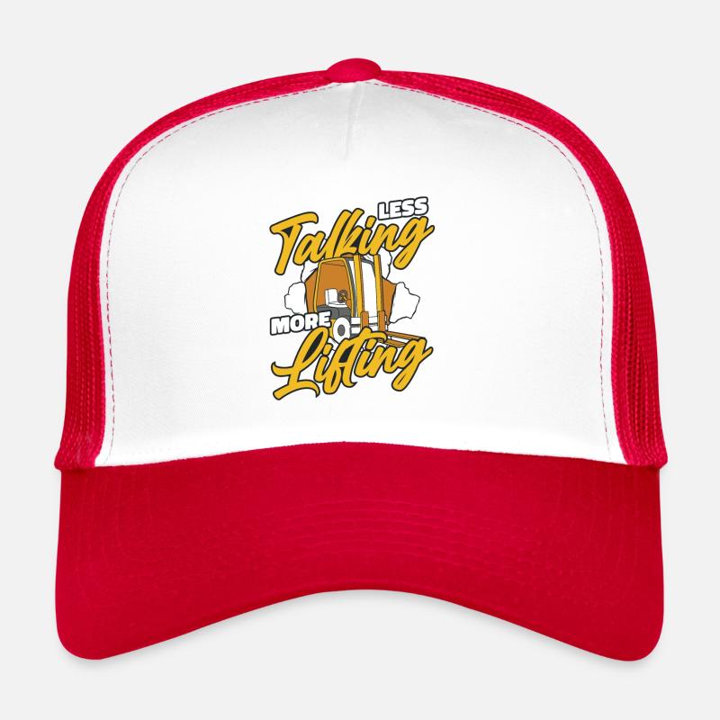Moins parler Plus de levage télescopique Casquette trucker 