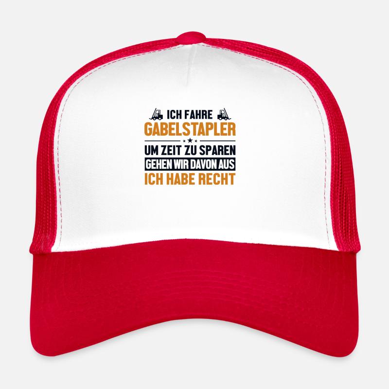Gabelstapler hat immer Recht Gabelstaplerfahrer Trucker Cap