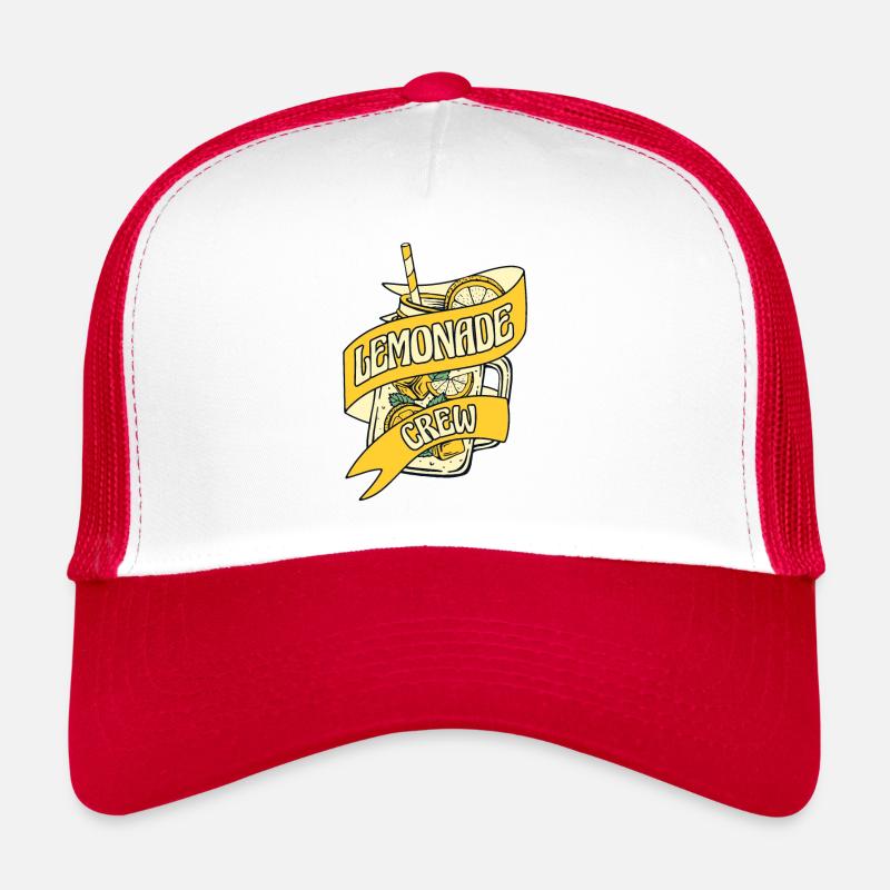 Lemonade Crew Lemonade Vendeur Limonade Casquette trucker 