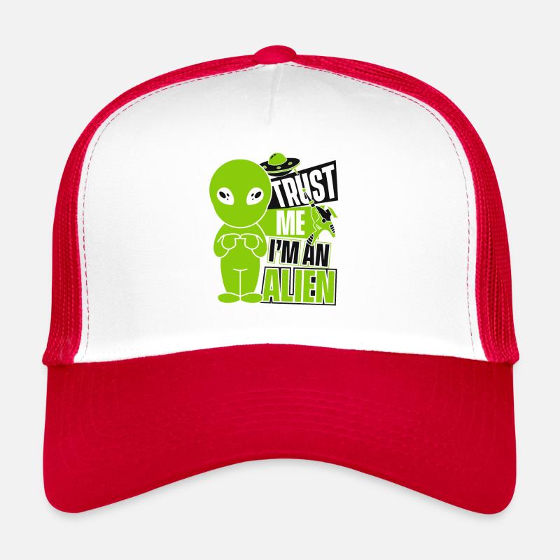 Croyez-moi, je suis une conspiration extraterrestre d’ovnis Casquette trucker 